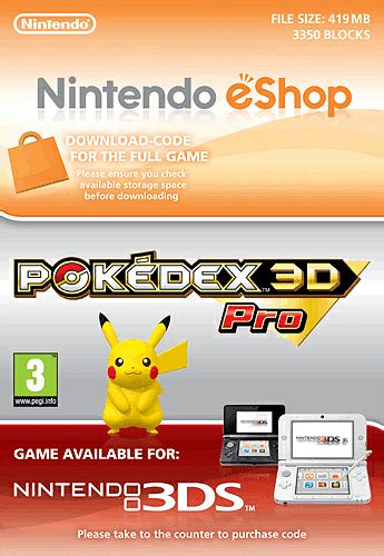 Buy Pokedex 3d Pro On 2ds 3ds Game