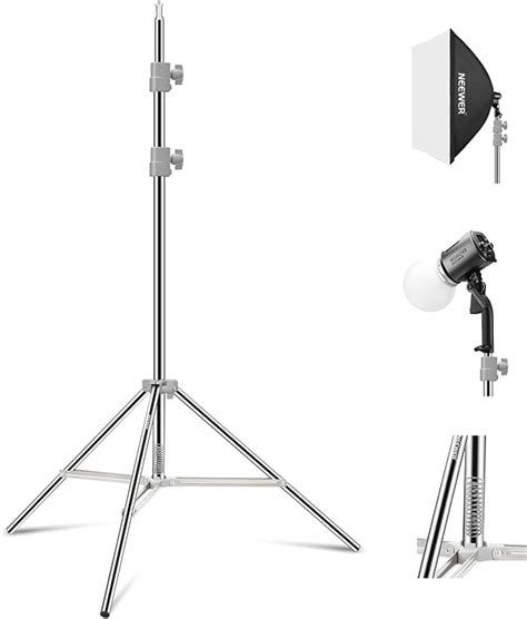 Neewer Upgraded 75190cm Light Stand Stainless Steel