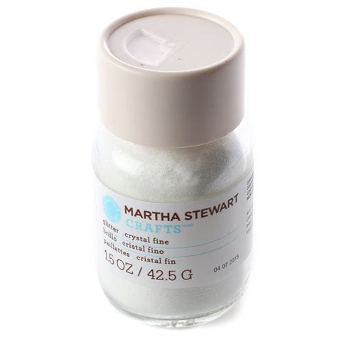 Martha Stewart Crafts Fine Crystal Glitter Glitter Basic Craft