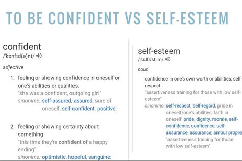 Self Respect Vs Self Esteem Whats The Difference Images