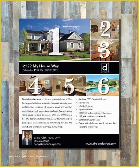 Property Brochure Template Free Of Real Estate Flyers 30 Free Pdf Psd