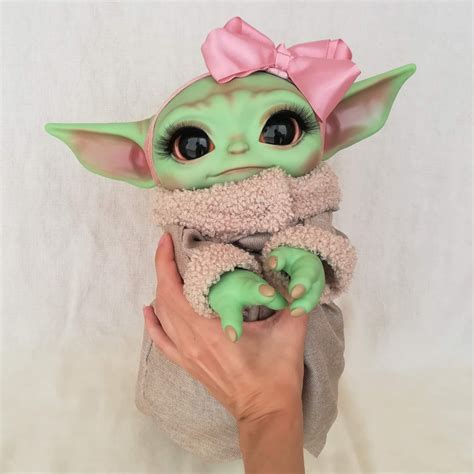 Custom Order Reborn Baby Yoda Doll Original Green With Etsy