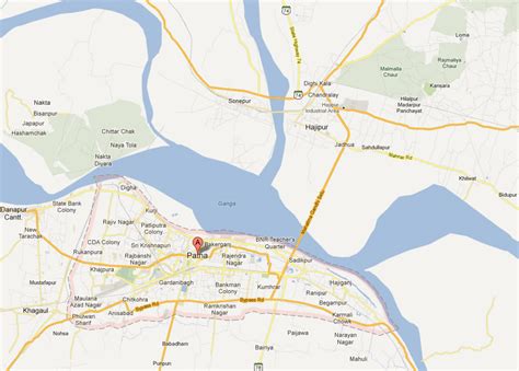 Patna Map And Patna Satellite Image