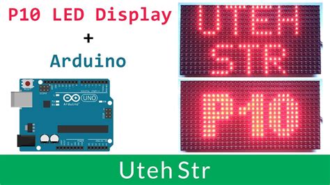Arduino P10 Led Display Panel Arduino Uno With P10 Led Display