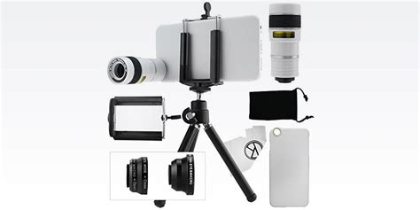 It has an amazing camera and you already have it with you. iPhone Photo Kit: 8 of the greatest camera accessories ...