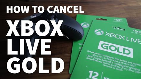 How To Cancel Xbox Live Gold Stop Auto Renew On Xbox Live Membership