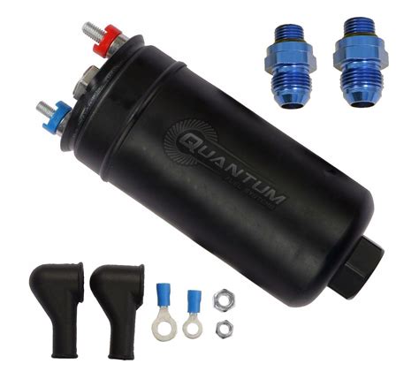 Quantum Performance 380lph Inline External E85 Compatible Fuel Pump W