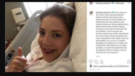 Murió La Actriz Edith González Tras Una Lucha Contra El Cáncer De