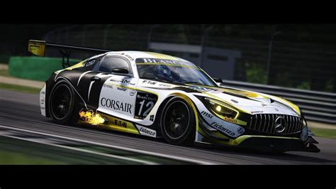 Racing On Assetto Corsa Competizione Mercedes Amg Gt Youtube