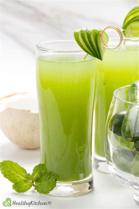 Top 10 Cucumber Juice Recipes For Weight Loss And Improved Health
