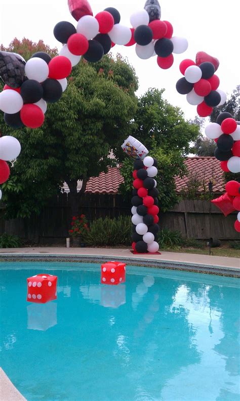 Defenitely Think We Should Do A Balloon Arch Graduation Pool Parties
