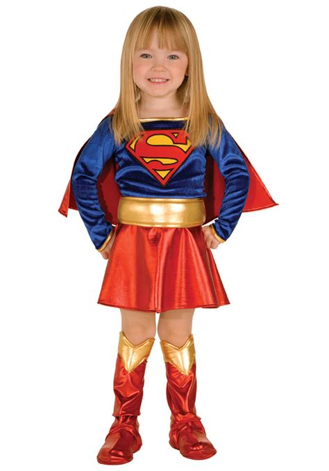 Toddler Supergirl Costume Kids Supergirl Halloween Costumes
