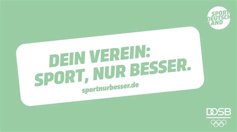 Dein Verein Sport Nur Besser Neue Kampagne Startet Dfb Deutscher Fußball Bund Ev