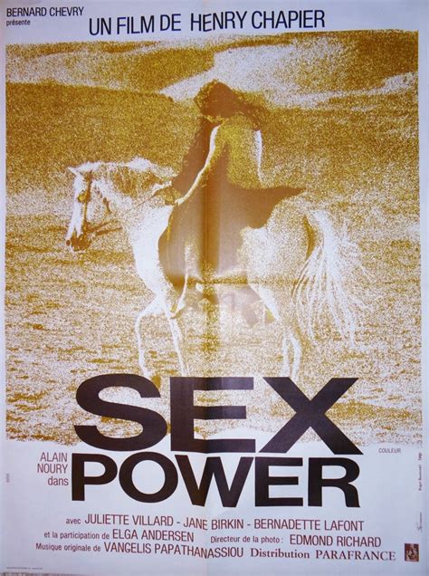 Sex Power De Henry Chapier 1970 Unifrance