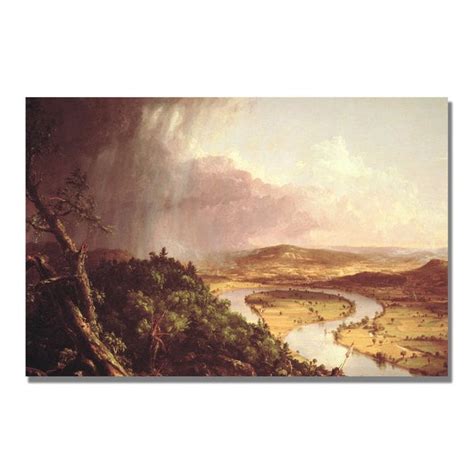 The landscape shown in the oxbow painting is unruly, wild and natural. Shop Thomas Cole 'The Oxbow' Canvas Art - Multi - On Sale ...