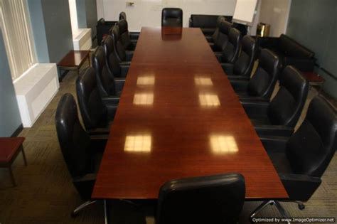 Used Office Conference Tables 20 Foot Cherry Rectangular Conference