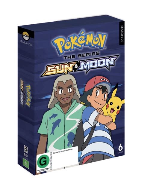 Pokemon The Series Sun And Moon Complete Collection Dvd Buy Now At