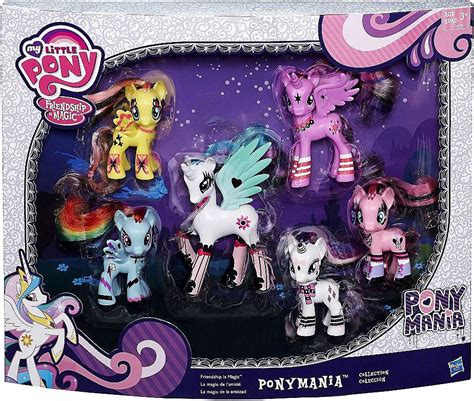 My Little Pony Ponymania Collection Exclusive 3 Inch Figure 6 Pack