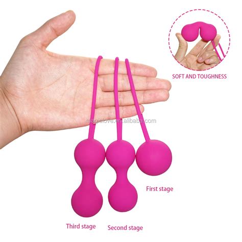 3pcs Silicone Smart Ball Kegel Ben Wa Ball Vaginal Tighten Exercise