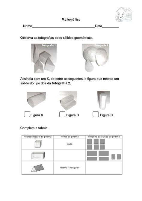 Solidos Geometricos Fichas By Lurdes Pereira Issuu