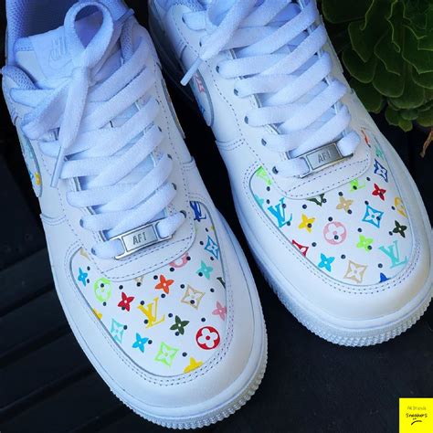 LV NIKE AF1 CUSTOM | All Brands Sneakers