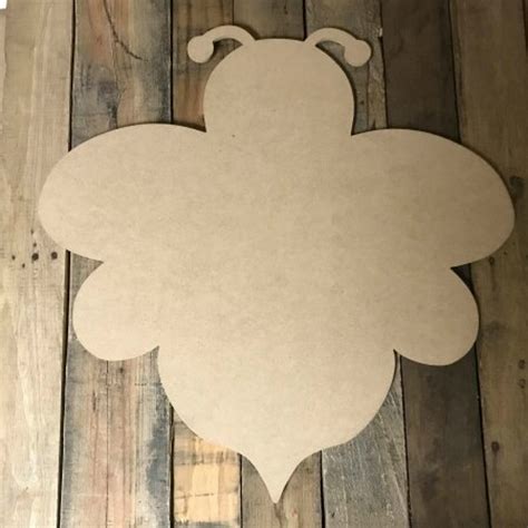 Bumble Bee Unfinished Cutout Wooden Shape Build A Cross