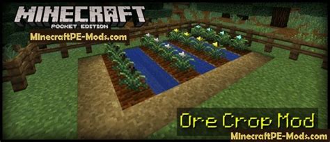 Pocket edition 1.6.0 mcpe on youtube. Ore Crop Mod For Minecraft PE 1.6.0, 1.5.3, 1.5.2, 1.4.4 Download