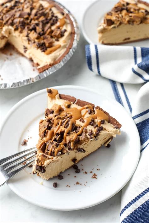 I love it on a weekend's mornings. Chocolate Peanut Butter Pie - All Things Mamma