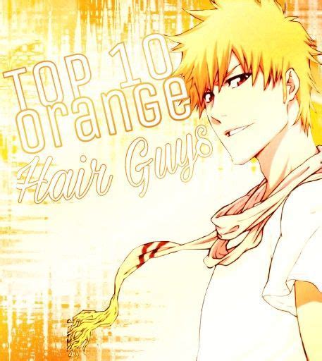 Top 10 Orange Hair Anime Boys Anime Amino