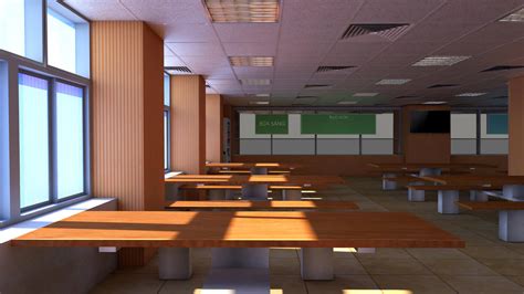 Anime School Cafeteria By Xuanvu01 On Deviantart