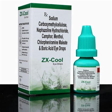 Carboxymethylcellulose Naphazoline Hydrochloride Camphor Menthol