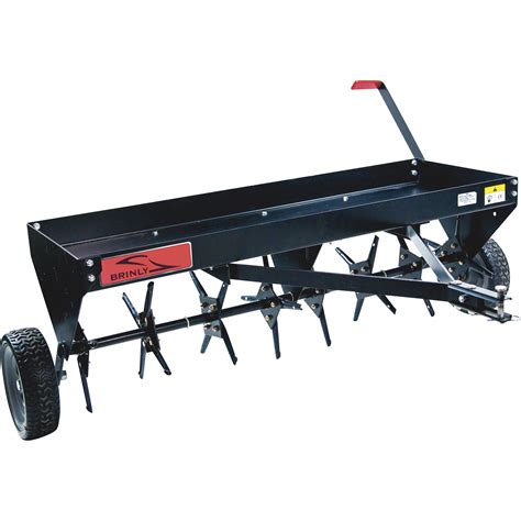 Brinly Tow Behind Plug Lawn Aerator — 48inw Model Pa 482bh