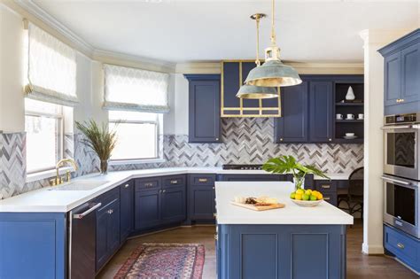 Beautiful, blue italian erika teal blue stainless steel appliances. 10 Blue-tiful Kitchen Cabinet Color Ideas | HGTV