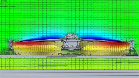 Ekranoplan Ground Effect Vehicle Solidworks Flow Simulation Youtube
