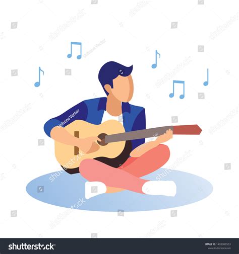 Play Guitar 417066 Ảnh Vector Và Hình Chụp Có Sẵn Shutterstock