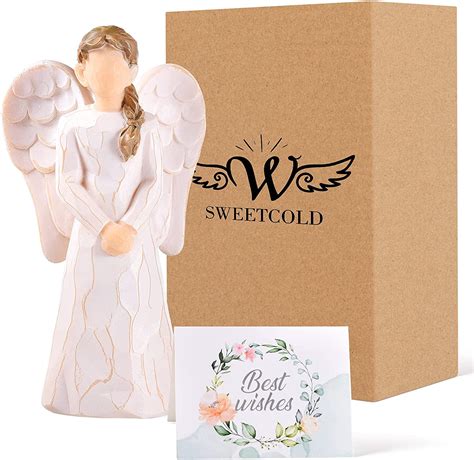 Buy Sweetcold Guardian Angel Figurines Sympathy T Bereavement