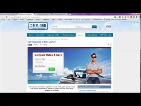 Cheap Auto Car Insurance Quotes in NJ New Jersey - YouTube