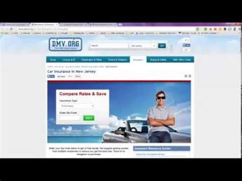 Car insurance quotes are a couple of clicks away. Cheap Auto Car Insurance Quotes in NJ New Jersey - YouTube