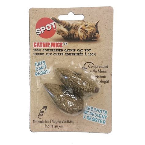 Ethical Pet Catnip Candy Mice Cat Toy 35 In 2 Pack