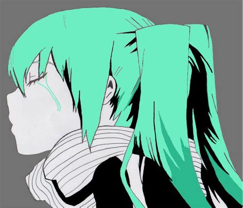 Hatsune Miku Cry By Exel Erin On Deviantart