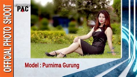 Model Purnima Gurung Official Photo Shoot Youtube