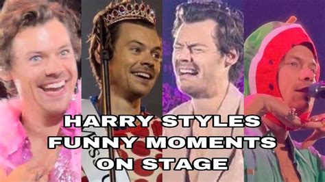 Harry Styles Being His Hilarious Self On Stage For 9 Minutes Straight Youtube