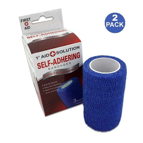 2-Pack Self-Adhering Bandage | Bandage, Self, Wraps