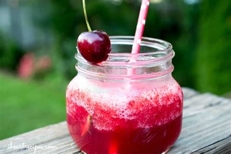 Cherry Lime Vodka Slushie I Heart Recipes