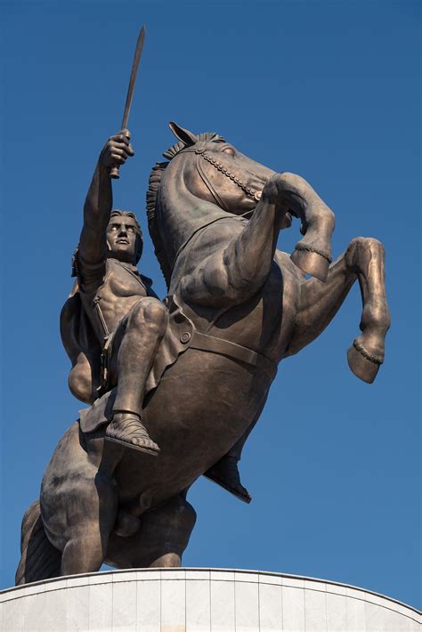 Alexander The Great Monument Photo Spot Skopje