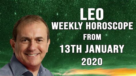Leo Weekly Horoscopes And Astrology From 13th January 2020 Someone Is
