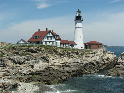 Free Images Sea Coast Ocean Lighthouse Coastline Cove Tower