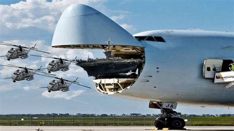 Amazing Arrival Of The Worlds Largest Military Transport Plane