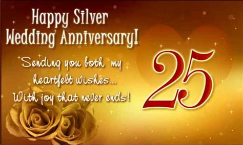 Happy 25 Anniversary 25th Wedding Anniversary Wishes Wallpapers Hd
