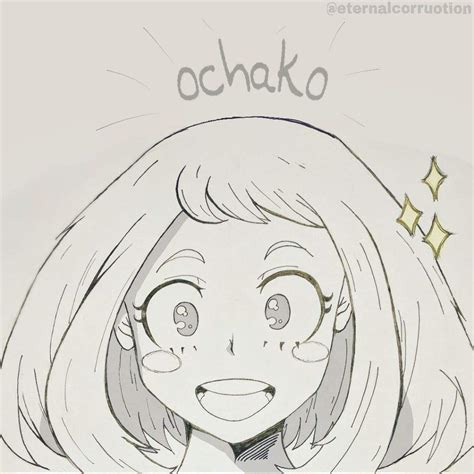 Uraraka Ochako Drawing From Boku No Hero Academia Anime Amino